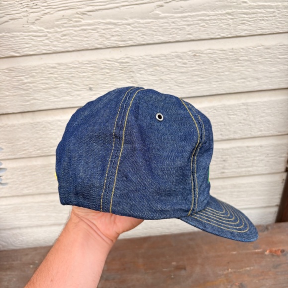 Vintage CO-OP Corn farming hat denim trucker hat snapback - Picture 4 of 7